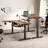Marquasha Adjustable Height L-Shaped Steel Standing Desk-75247387-75247390