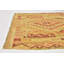 Tapis de la zone en laine 3 pi 3 po x 5 pi 2 po one-of-kind-noué la à la main Elland