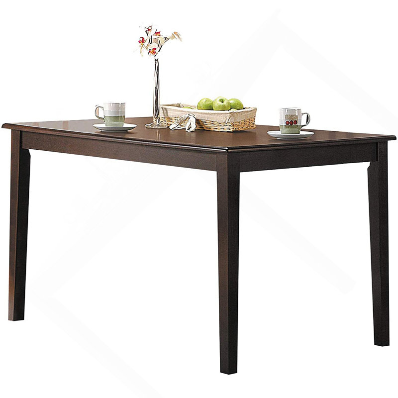 Table de salle à manger espresso 1pc