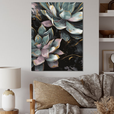 " Green Serenade Of Succulents III "