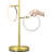 Saturn 21 in. Industrial Integrated LED Desk Table Lamp with Built-In 3-Way Dimmer