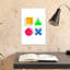 Art mural contemporain abstrait coloré Gamer-335875953