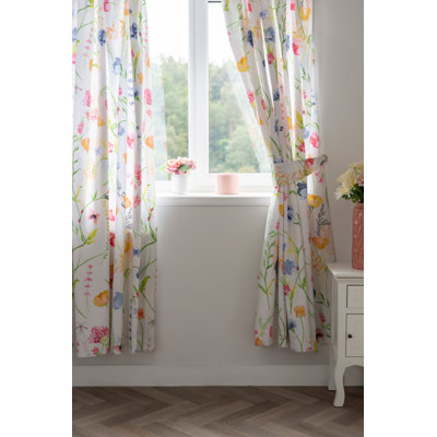 Larissa Cotton Blend Standard Curtain Pair