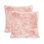 Housse de coussin décoratif en fausse fourrure 26 po