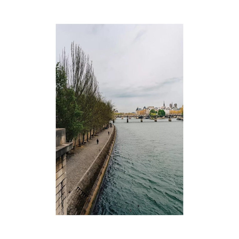 The Seine II by Bethany Young - Print on Canvas, 66.04cm H x 45.72cm W x 3.81cm D, Wrapped Canvas