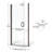 Infinity 32" W x 76" H Semi-Frameless Shower Door-16968353-17243228