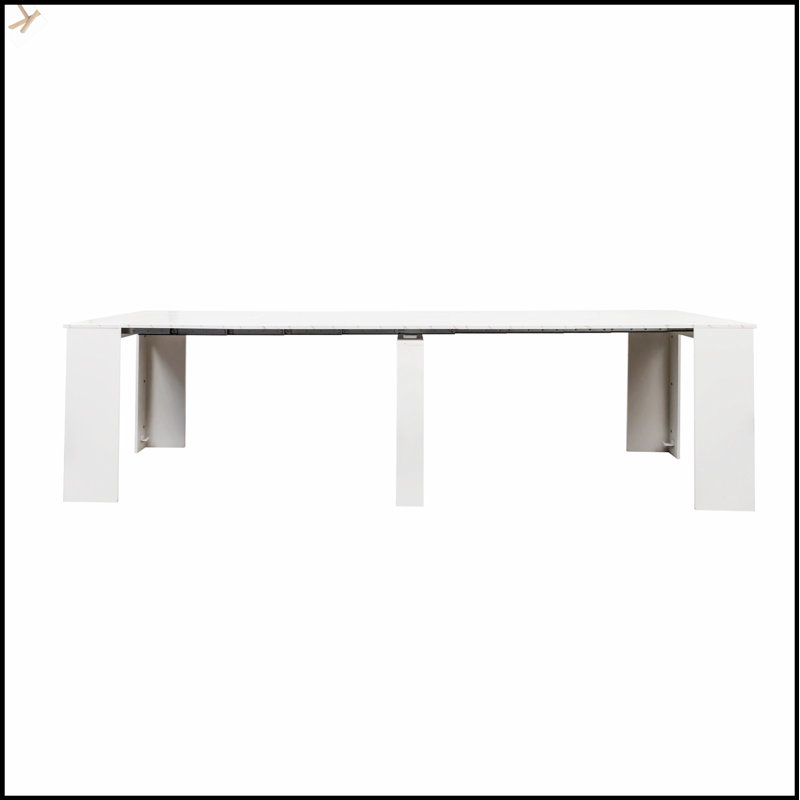 Multifunctional Extendable Console Table With Adjustable Length For Various Spaces And Uses