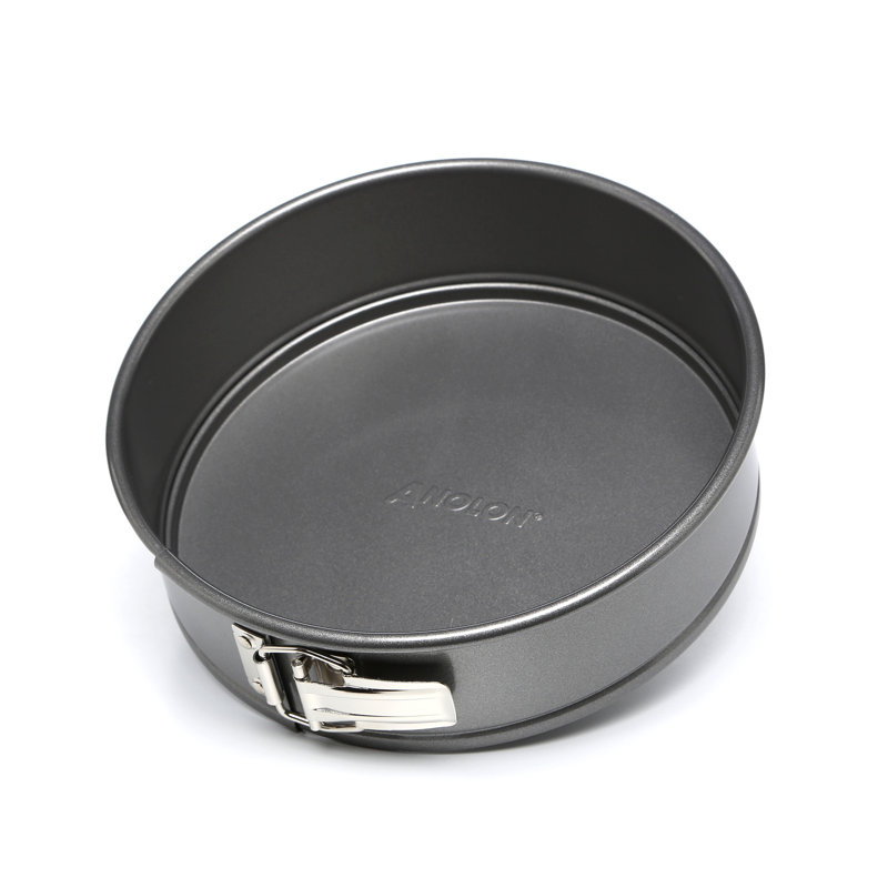 Anolon Advanced Bakeware Nonstick Round Springform Pan, 9 Inch, Gray