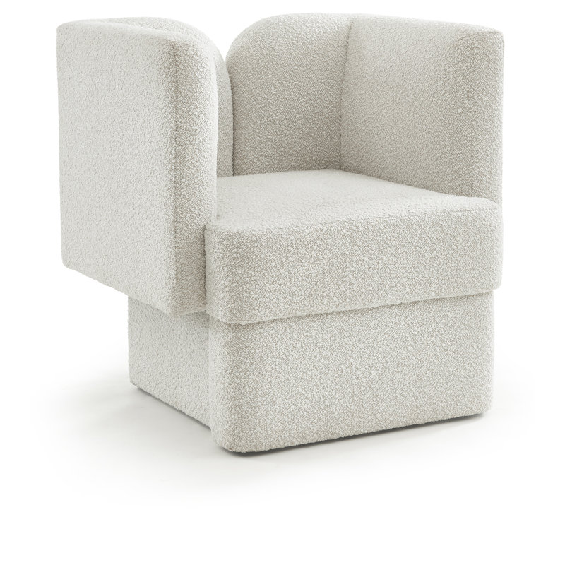 Marcel Chair, Cream Boucle Fabric