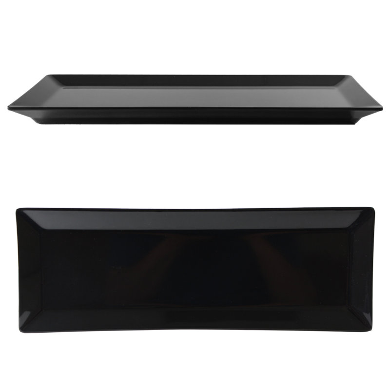 Thunder Group Inc. Melamine Platter, 1" H x 15" W x 5.25" D