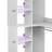 36"Corner Closet System With 2 Rods And Hutches-354617448