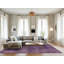 Tapis mauve à motif abstrait Robenson-1947532903