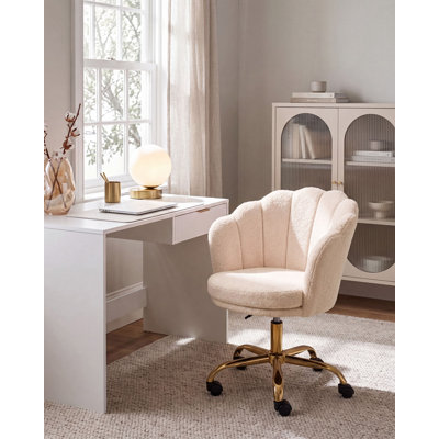 Beliani MONTICELLO Boucle Office Chair