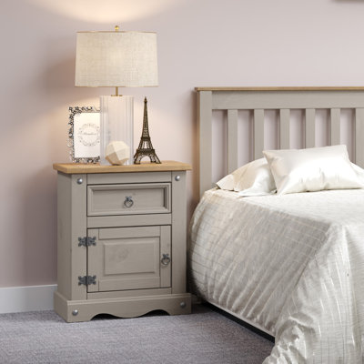 Damien 1 Drawer Bedside Table