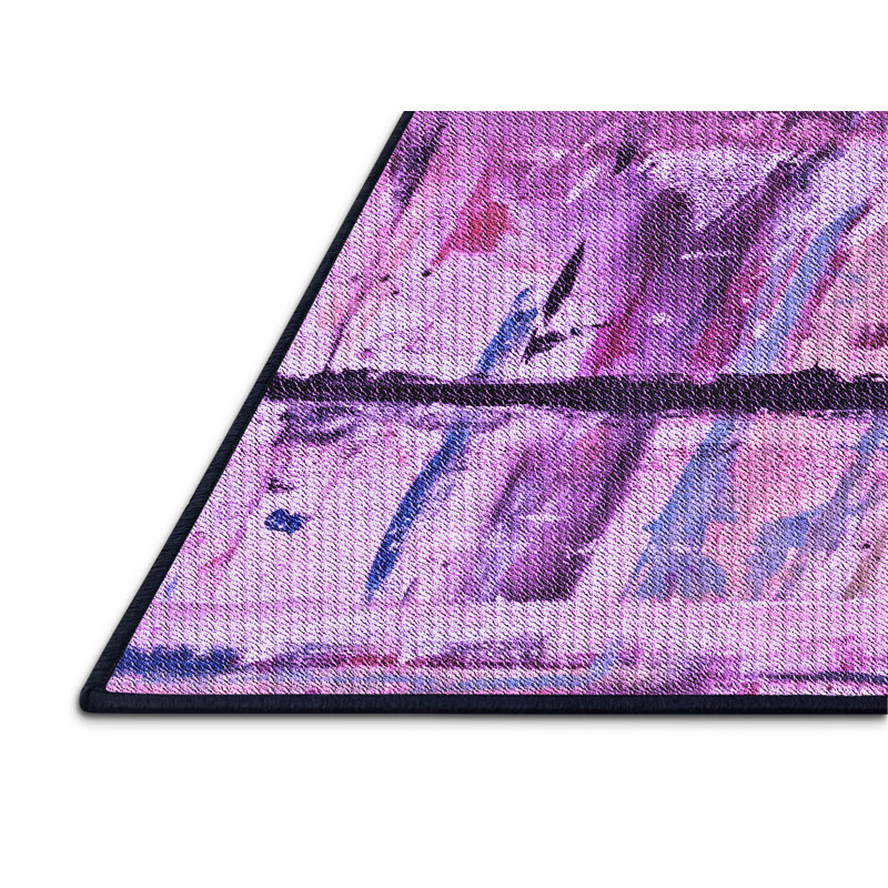 Abstract Indoor Rug, Rectangle 2' x 3'