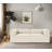 Elegant 2-Seat Sofa, Ecru Linen Upholstery, 84.3 x 26.0 x 41.3 inches | 100% Hornbeam Frame, 32 DNS Foam for Comfort, Durable Plastic Legs | Perfect for Living Room, Modern Design & Cozy Seating Solution-1531900134