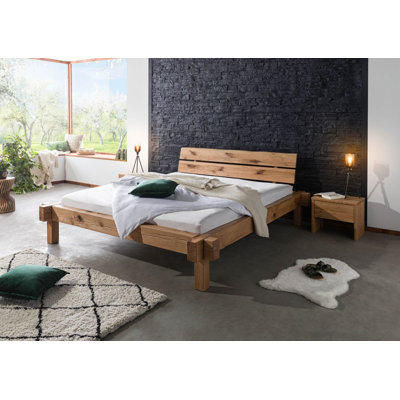 Jangali Solid Wood Bed