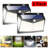 1 - Head LED Solar Powered Dusk to Dawn Outdoor Security Flood Light with Motion Sensor and Timer