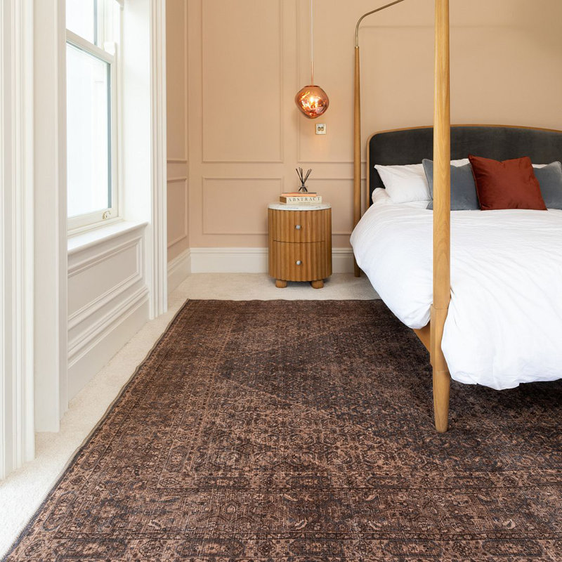 Vintage Look Area Rug, Rectangle 200 x 290 cm