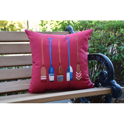 Nantucket Outdoor Reversible Throw Pillow