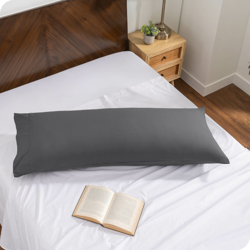 Fermeture de l'enveloppe du coussin en microfibre, gris