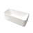 CASAINC 59"x 29.5" Rectangle Freestanding Alcove Solid Surface Soaking Bathtub