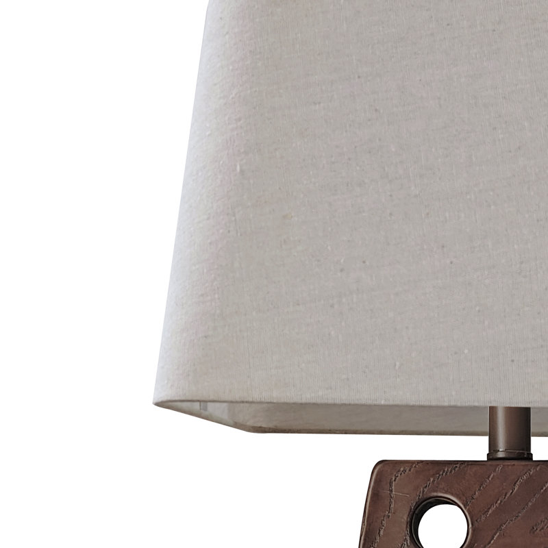 Amara Modern Abstract Wood Table Lamp