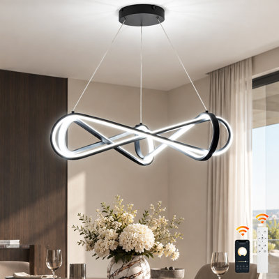 1 - Light Dimmable Unique/Statement LED Pendant