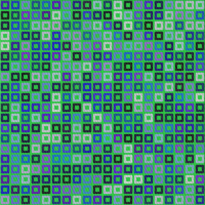 Tapis vert tissé à la machine