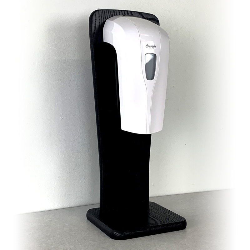 Distributeur de désinfectant pour les mains, Noir