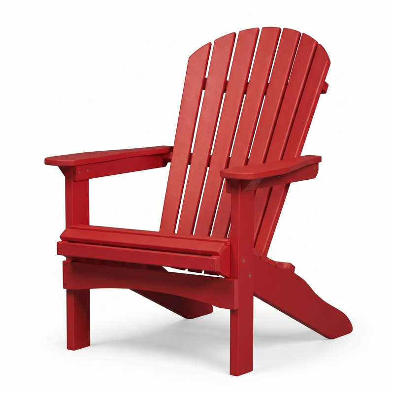 Ketcham Adirondack Chair, Scarlet Red
