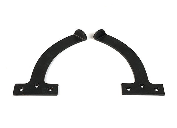 Quadrant Stay (Pair), Beeswax, 18cm H x 7cm W x 0.2cm D
