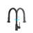 Stainless Steel Matte Black Kitchen Faucet With Pull Down & Soap Dispenser, 360 Rotatable Spout, Scratch Rust , 1.8Gpm Flow Rate Scratch-, Rust-,-740247544