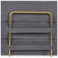 L 74,8 po x P 37,01 po x H 24,8 po Canapé-lit convertible en microfibre