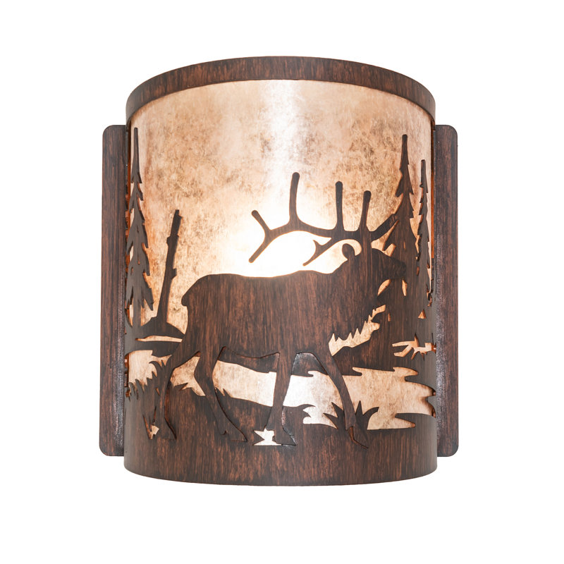 1 - Light Flush Mounted Sconce
