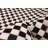 Cowhide Patchwork Black, Cream Rug 4'0" x 6'0"