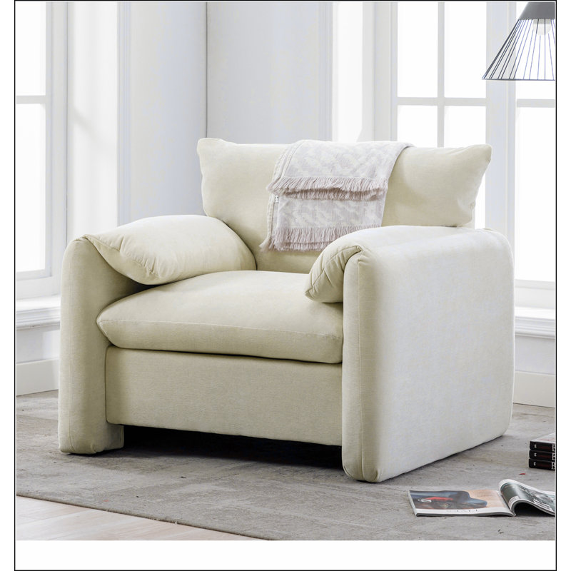 Fauteuil surdimensionné Chenille