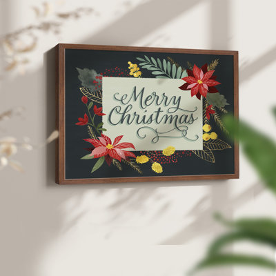 Bright Christmas Night I - Reproduction encadrée - Restickable