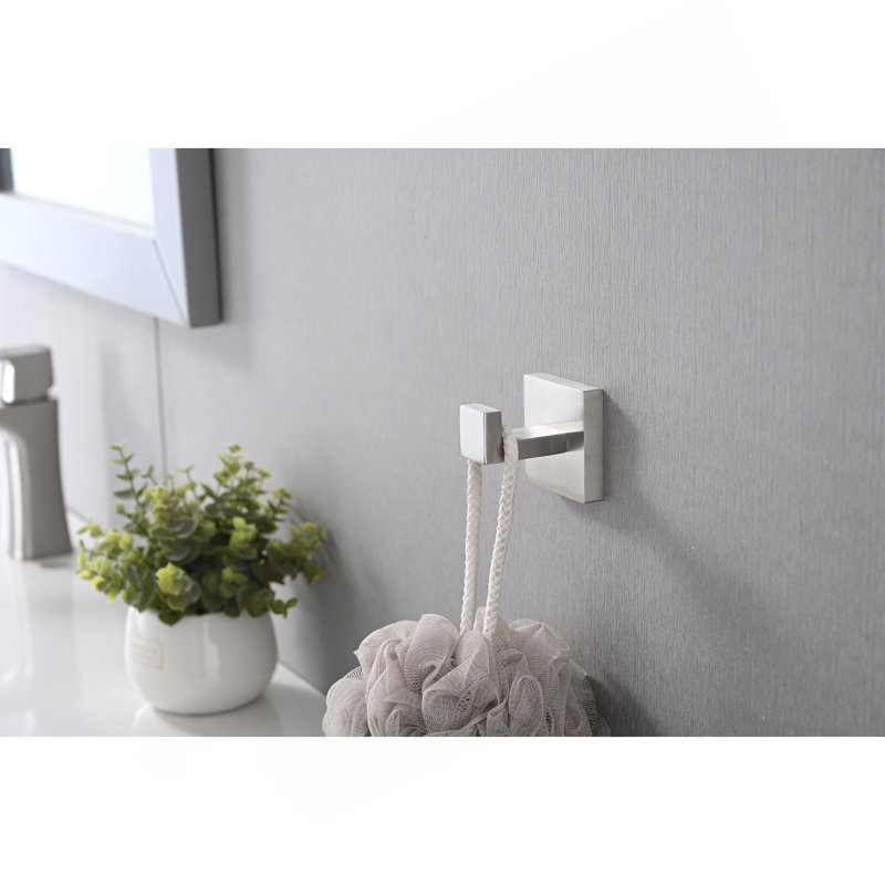6 - Piece Bathroom Hardware Set, Brushed Nickel
