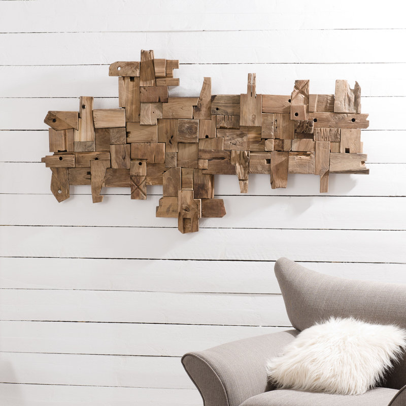 Julius Abstract Wall Decor on Wood
