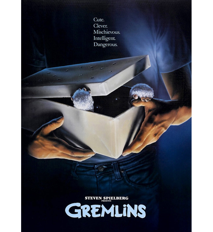Les Gremlins, H 18 po x l 13 po