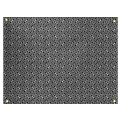 Tapisserie murale hexagonale en treillis
