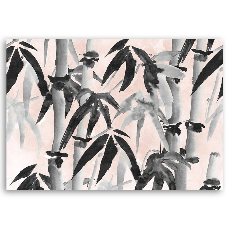 Image, Bamboo Forest, Japan - No Frame Print on Canvas, 80cm H x 120cm W