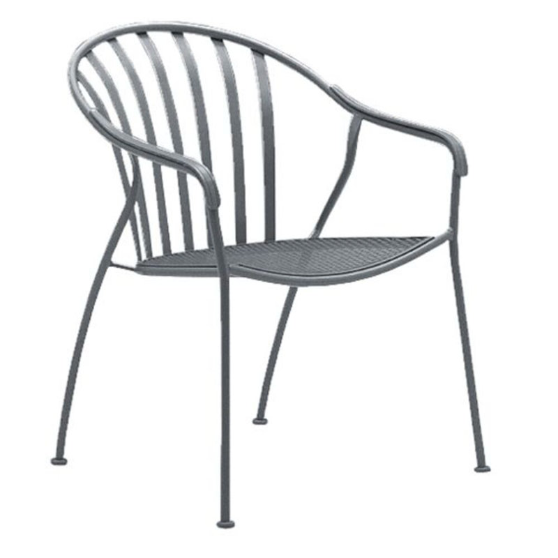 Valencia Outdoor Dining Armchair, Matte White