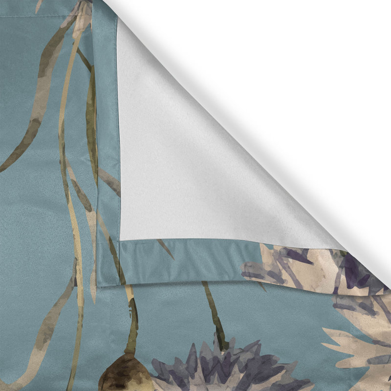 Semi Sheer Curtain Pair