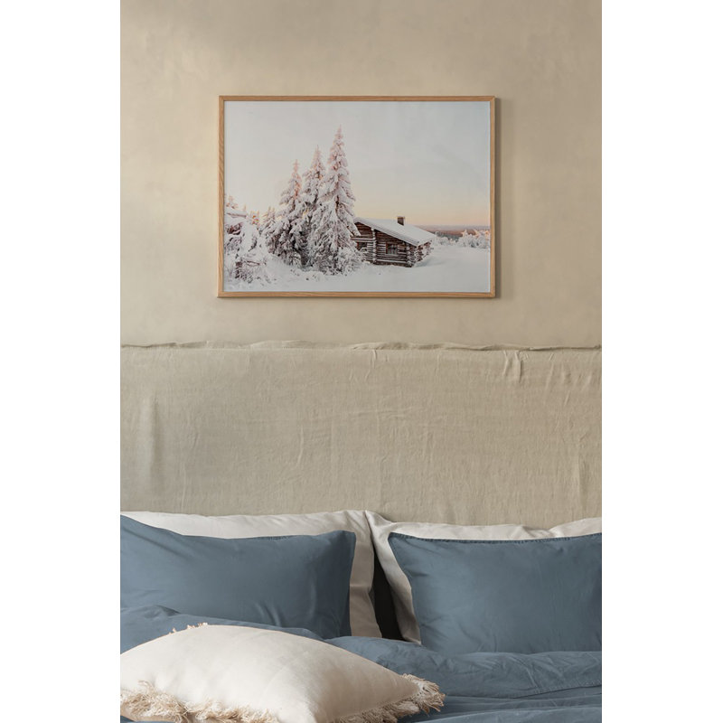 Superbe peinture décorative en panneau de fibres à densité moyenne, 12,9 po x 18,9 po | Cadre 100% bois massif (épaisseur: 0,8 pouce) | L'impression numérique vibrante, parfaite pour la décoration intérieure et les murs de galerie, ajoute élégance et style à n'importe quelle pièce