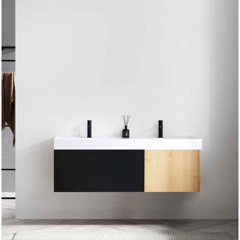 Lugano 55” W Single Wall-Mounted Vanity