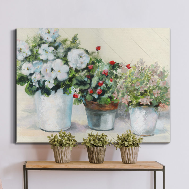 Cottage Cottage - Impression sur toile tendue, H 40 po x l 30 po x P 1 po