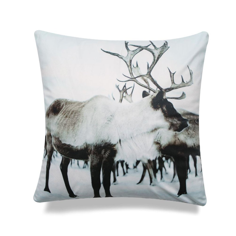 Housse de coussin Reindeer, Polyester/ Bourre en polyester