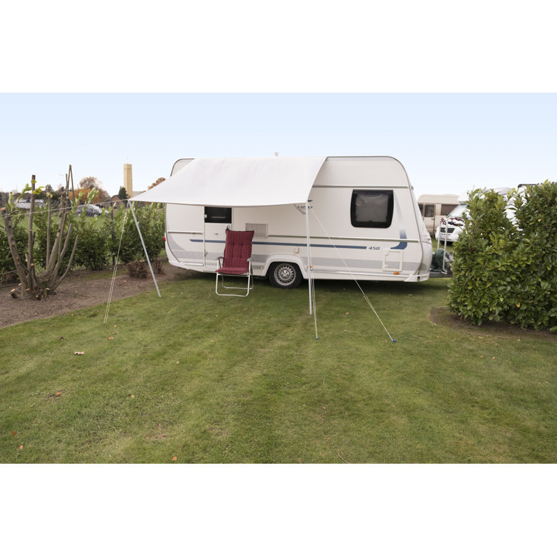 Newfields 2.5m x 2.4m Rectangular Shade Sail, Cream